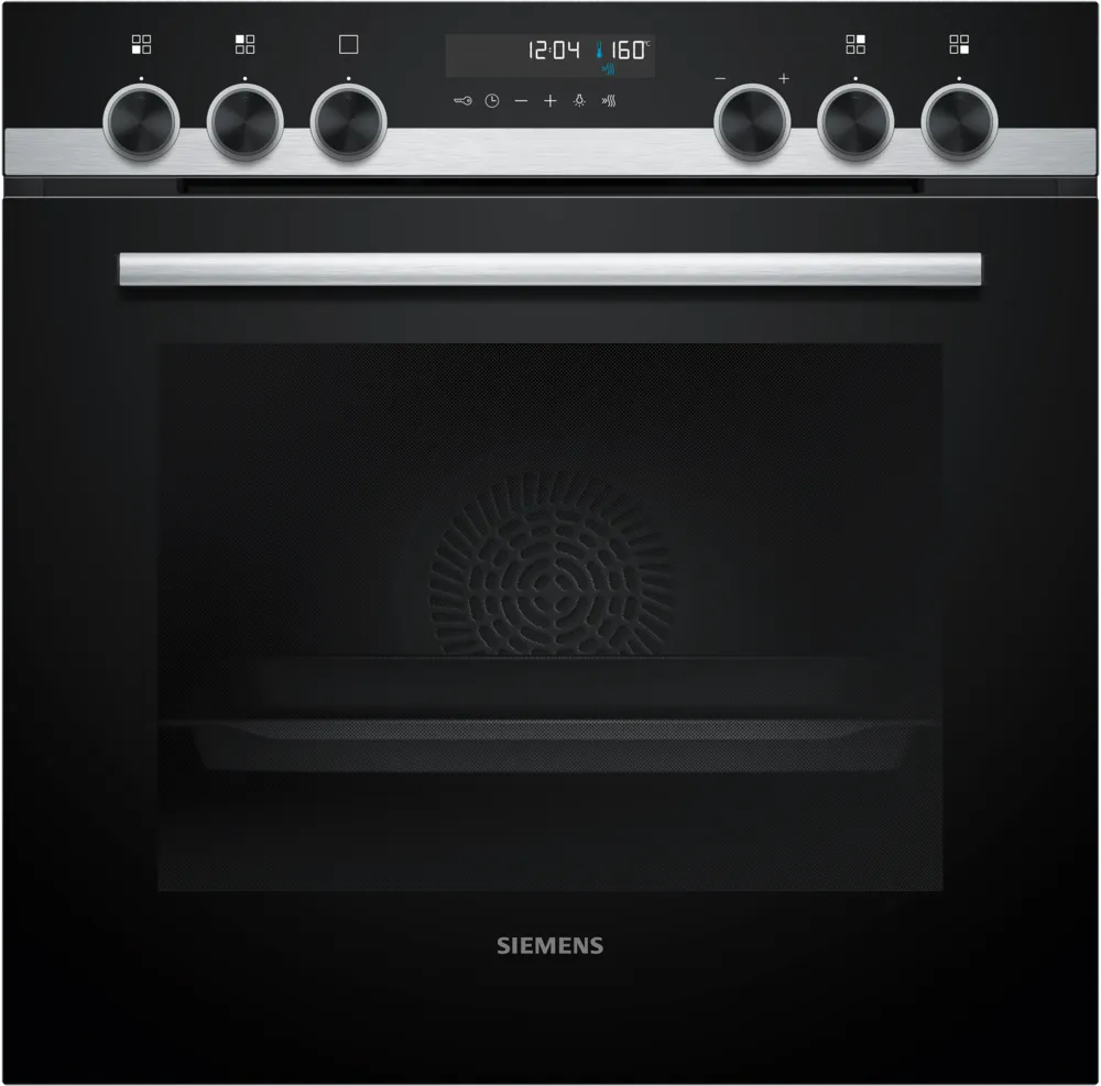 Siemens Einbau-Herd-Set PQ521IB02 mit activeClean, powerBoost, Edelstahl, Glaskeramik 60x60 cm (HE578BBS4 + EI645CFB6E)